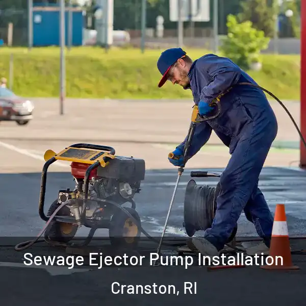  Sewage Ejector Pump Installation Cranston, RI